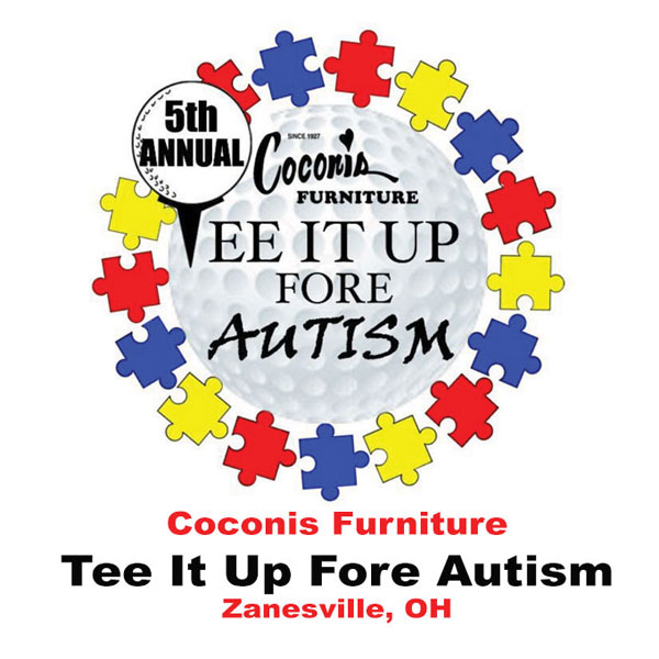 HOTSHOT 107 Trucking proudly supports Coconis Furniture Tee It Up Fore Autism.